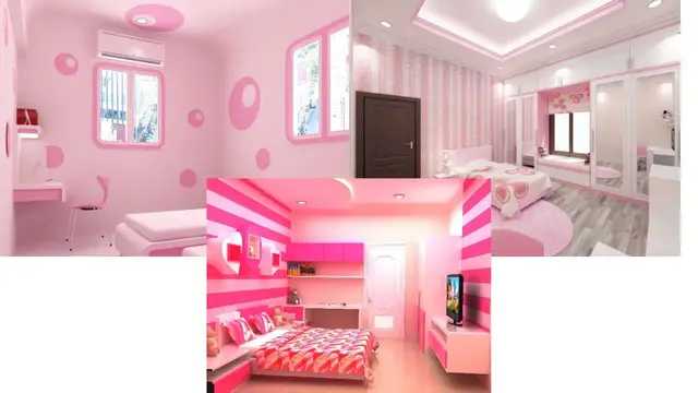 Video thumbnail for matching pink two colour combination for bedroom walls