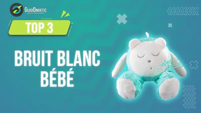Video thumbnail for ⭐️ TOP 3 : BRUIT BLANC BEBE 2023