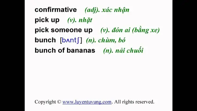 Video thumbnail for Learn English Vocabulary - Grade 10 - Unit 06 - Lesson 02