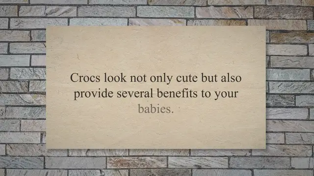 'Video thumbnail for Crocs For Babies Learning To Walk. 8 FAQs Answered.'