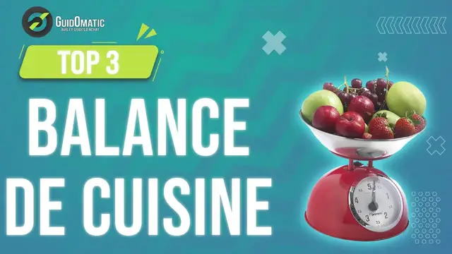 Video thumbnail for ⭐️ MEILLEURE BALANCE DE CUISINE (2022) - Comparatif & Guide d'achat