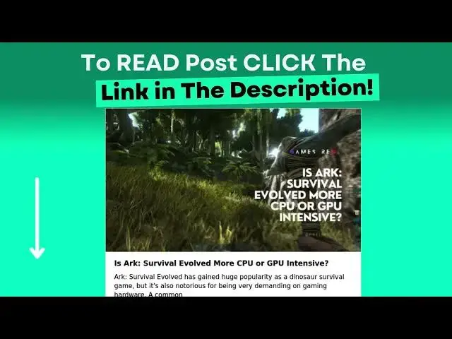 Video thumbnail for Is Ark: Survival Evolved More CPU or GPU Intensive?