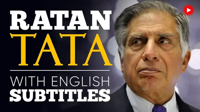 Video thumbnail for ENGLISH SPEECH | RATAN TATA: India's Car Industry  (English Subtitles)