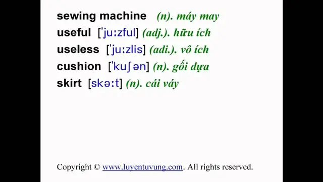 Video thumbnail for Learn English Vocabulary - Grade 7 - Unit 09 - Lesson 02