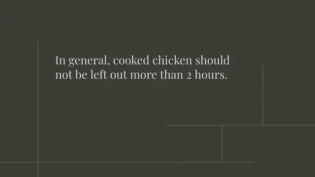 'Video thumbnail for How Long Can Cooked Chicken Sit Out'