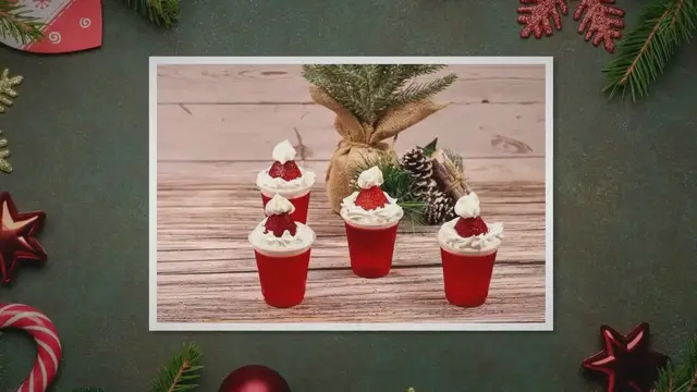 'Video thumbnail for Christmas Themed Drinks and Cocktails'