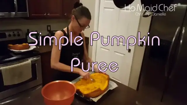 Video thumbnail for Simple Pumpkin Puree | Dining In With Danielle