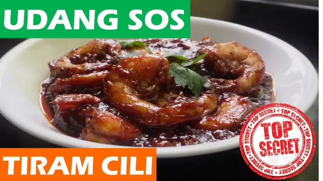 Video thumbnail for Udang Sos Tiram Cili - Anti Gagal