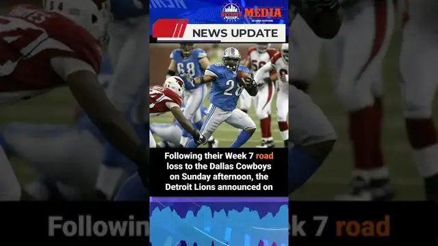 'Video thumbnail for Detroit Lions make decision on WR Maurice Alexander'