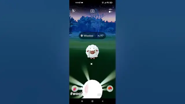 Video thumbnail for 🐑 Wooloo Appear on Pokemon Go! 🐑 Woloo Appereance On Pokemon Go!🐑😍 #shorts #youtubeshorts #pokemongo