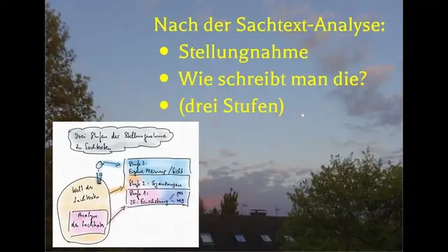 Video thumbnail for Nach der Analyse eines Sachtextes: Wie nimmt man am besten Stellung? (Drei Stufen)