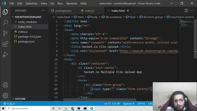 Video thumbnail for Build a Socket.io Image Gallery or Multiple Files Upload CRUD App in Node.js & Express in Browser