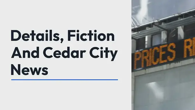 Video thumbnail for Cedar City News - razmonweb