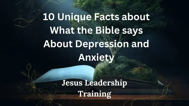 Video thumbnail for 10 Unique Facts About what the Bible says about Depression and Anxiety