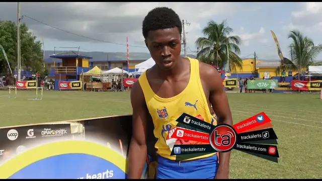 Video thumbnail for Watch Tramaine Todd Sprint to Victory in Boys' Class 2 100m Final at Western Champs