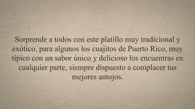 Video thumbnail for Receta 【Cuajito】 Boricua ¡Original!
