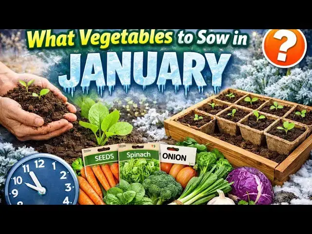 Video thumbnail for Best Vegetables to Sow for an Early Start
