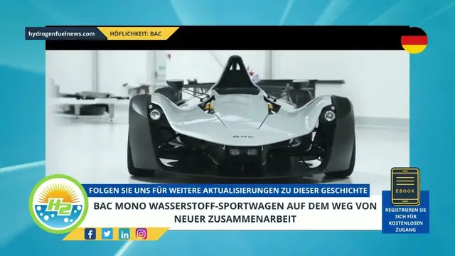 Video thumbnail for [German] BAC Mono hydrogen sports car on its way from new collaboration
