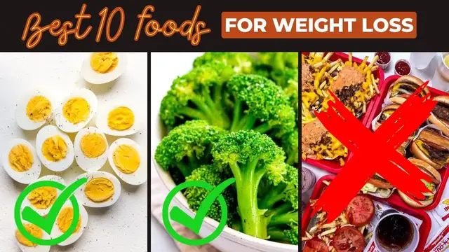 Video thumbnail for 10 Healthy Foods for Weight Loss - The Secret to Successful Weight Loss with Healthy Meals