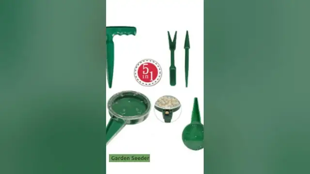 'Video thumbnail for An In-depth Review of the Best 5 Garden Seeders on Amazon'