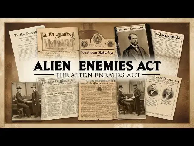 Video thumbnail for The Alien Enemies Act: A Law Lost in Time
