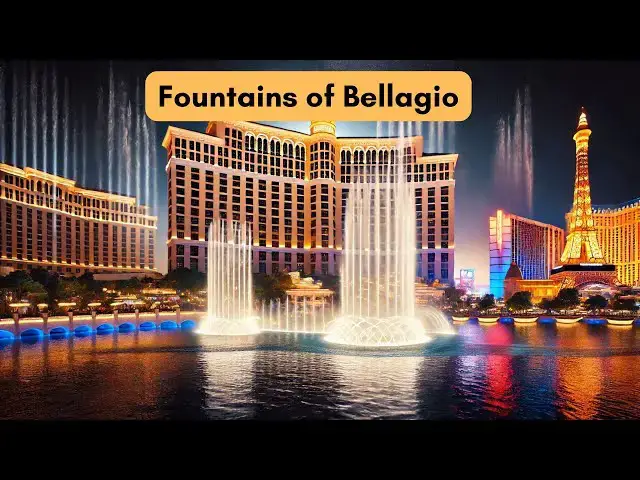 Video thumbnail for Fountains of Bellagio: A Mesmerizing Water and Light Spectacle in Las Vegas