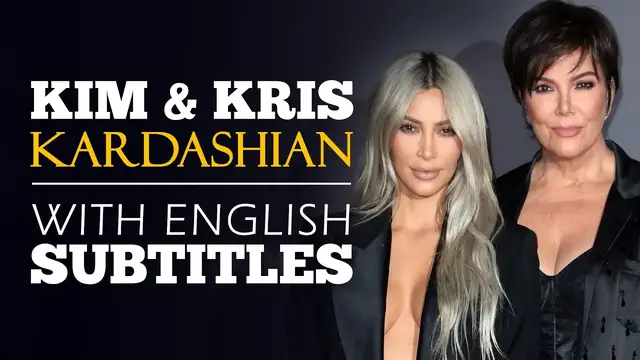 Video thumbnail for ENGLISH SPEECH | KIM AND KRIS: The Kardashian Empire (English Subtitles)
