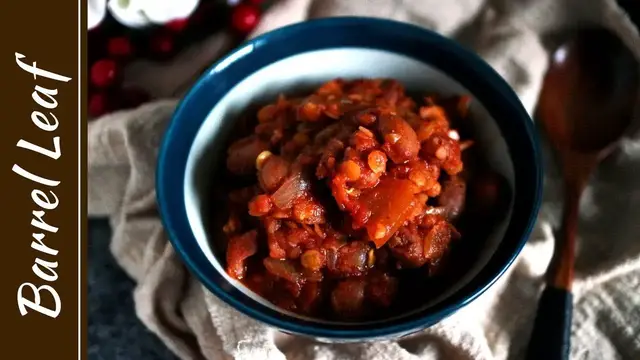 Video thumbnail for 純素茄汁焗豆 (免烤) Vegan Baked Beans (No-Bake)