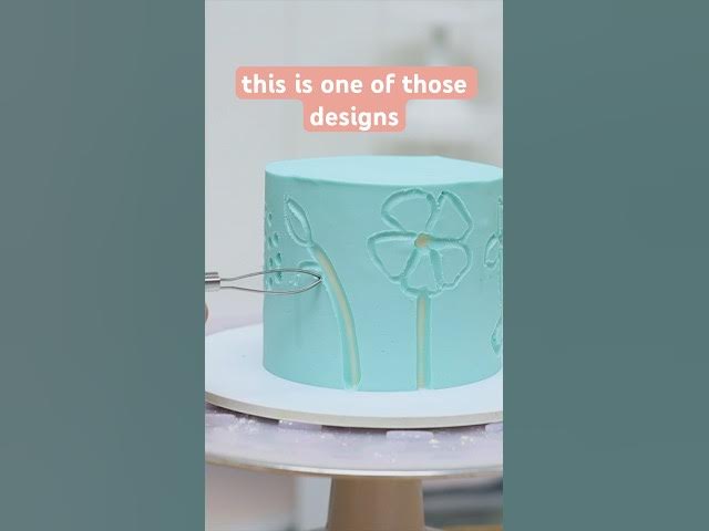 Video thumbnail for The most satisfying way to decorate a cake? #cakedecorating #cake #cakeshorts