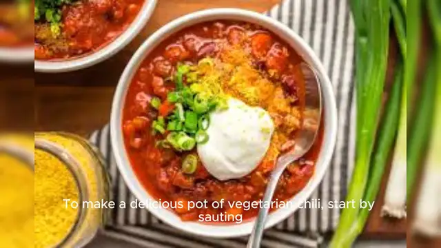 Video thumbnail for Vegetarian Chili Recipe