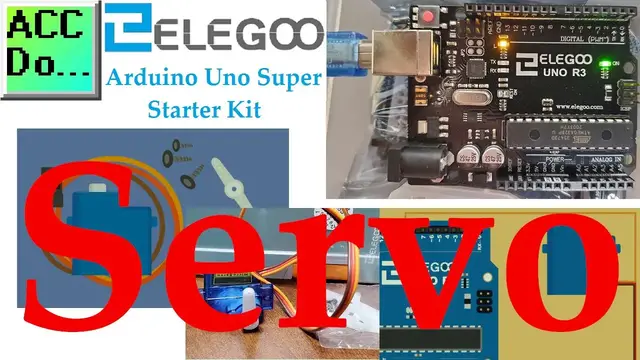 Video thumbnail for Arduino Uno Super Starter Kit Servo
