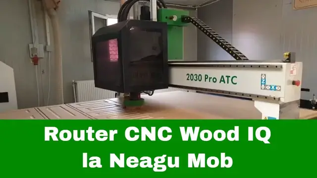 Video thumbnail for Router CNC Wood IQ la Neagu Mob