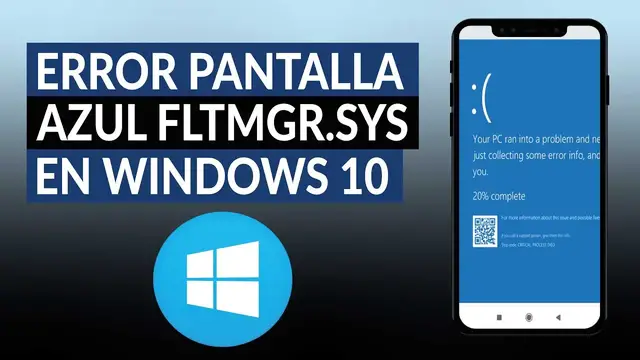 Video thumbnail for Cómo reparar el código de error de pantalla azul FLTMGR.SYS en WINDOWS 10