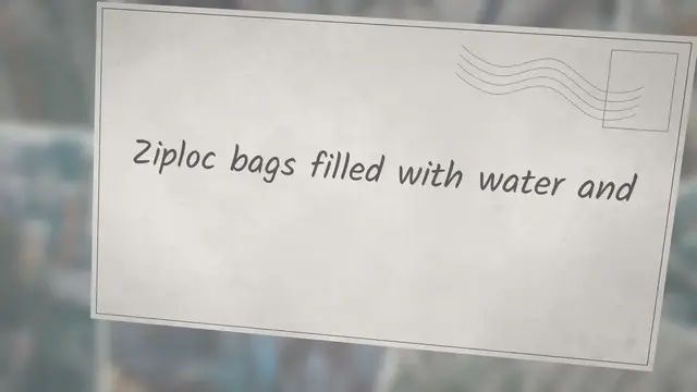 Video thumbnail for Ziploc Bags Full of Pennies and Water Keep Flies Away- Fiction!