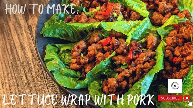 Video thumbnail for How to make Lettuce Wrap with Ground Pork | BETTER THAN TAKE OUT