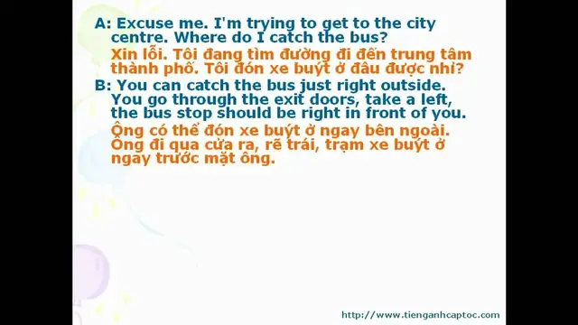 Video thumbnail for English For Tourists Unit 03 Dialogue 003