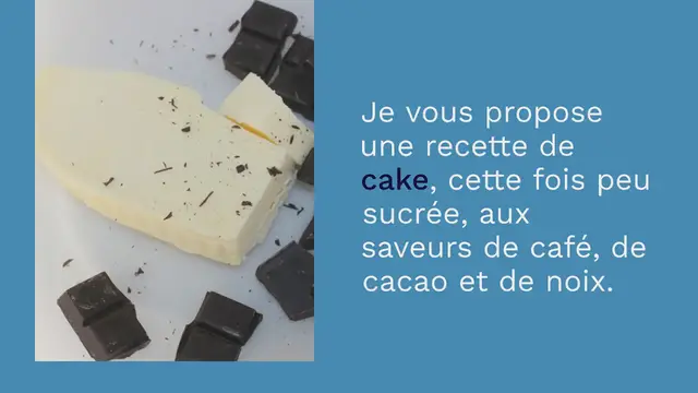 Video thumbnail for CAKE CACAO NOIX