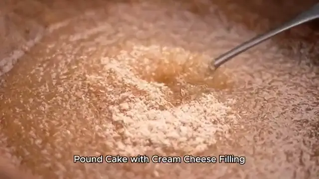 'Video thumbnail for Red Velvet Pound Cake With Cream Cheese Filling'