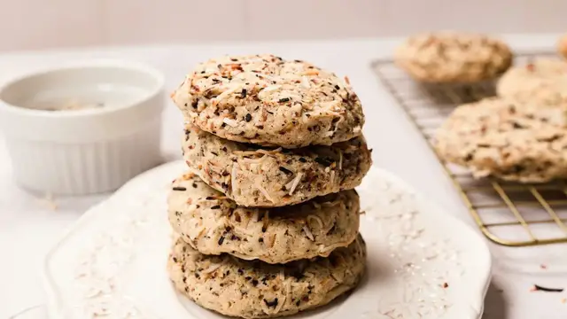 'Video thumbnail for These Vintage Coconut Cookies Get A Splash Of Booze'