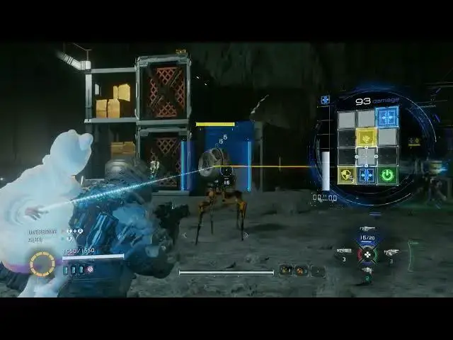Video thumbnail for Pragmata - 4. Lunum Mines Entrance: Destroy Spider Bots On Surface of The Moon via Homing Missiles