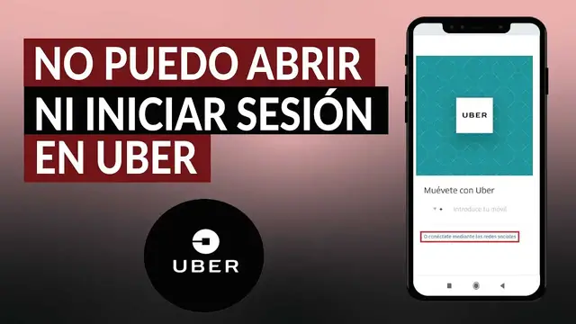 Video thumbnail for No puedo abrir ni iniciar sesión en UBER desde mi celular - Solución