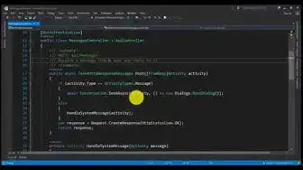 Video thumbnail for Working With Bot Framework - Part Two