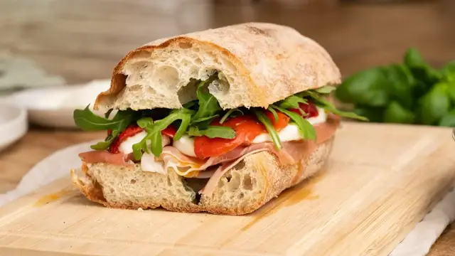 'Video thumbnail for Elevate Your Picnic With This Hearty Prosciutto Sandwich Recipe'