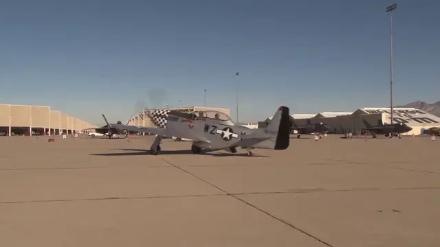 Video thumbnail for USAF Heritage Flight Training - Day 2 - A-10 and P-51 "BumSteer"