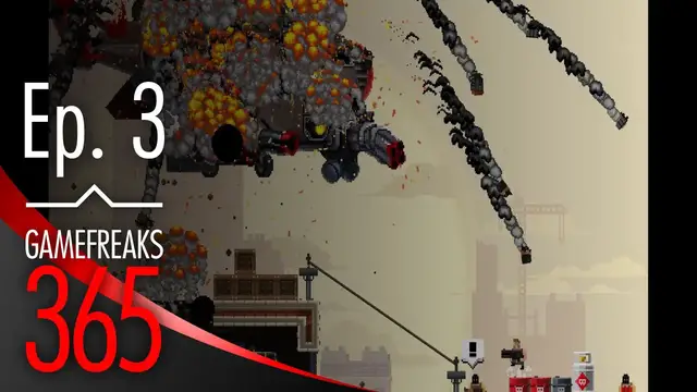 Video thumbnail for Broforce - Episode 3: "Machete Don't Text"