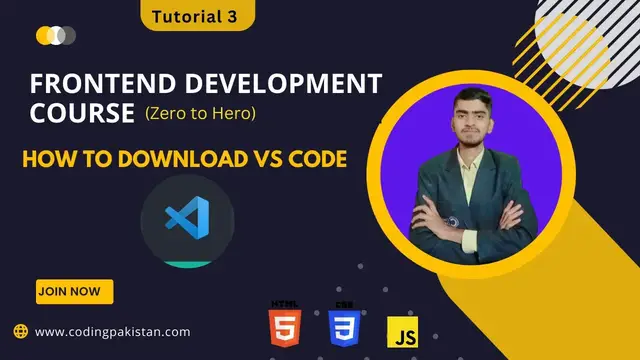 Video thumbnail for How to Download and Install Vs code Code editor in your laptop or PC - Urdu / Hindi - Tutorial 3