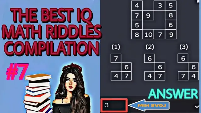 Video thumbnail for Synthesize the best IQ Math Riddles | Training to improve Mathematical thinking | Increase IQ part 7