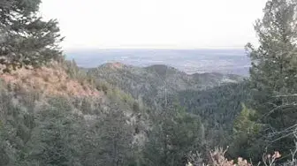 Video thumbnail for Waldo Canyon at sunset March 31 2012