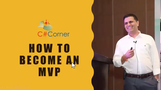 Video thumbnail for Become a C# Corner MVP