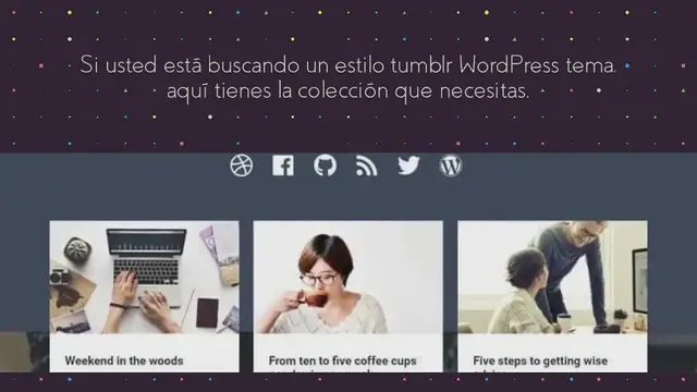 Video thumbnail for 20 mejores estilos de Tumblr WordPress Temas
